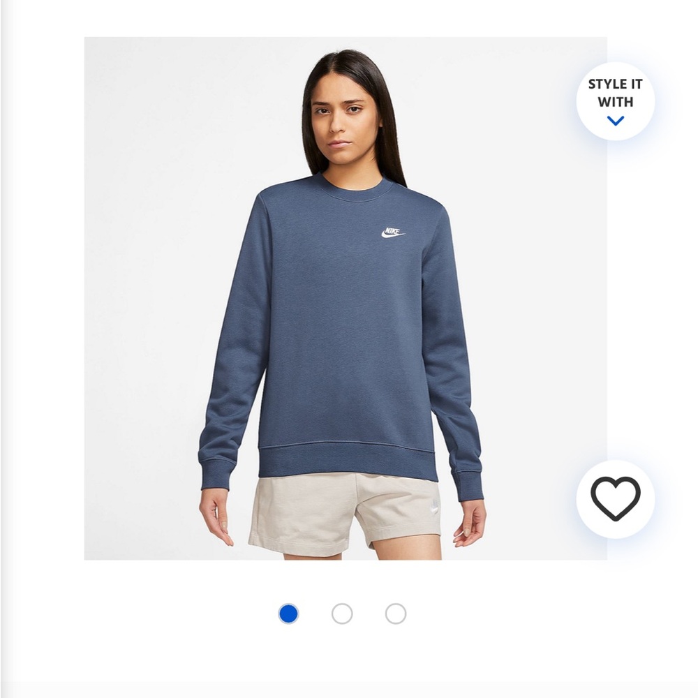 Nike pullover sweatshirt teal